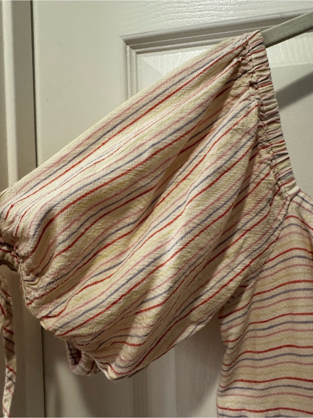 Free People Sunshine Eyes Linen Midi Dress Sz M - Picture 11 of 15